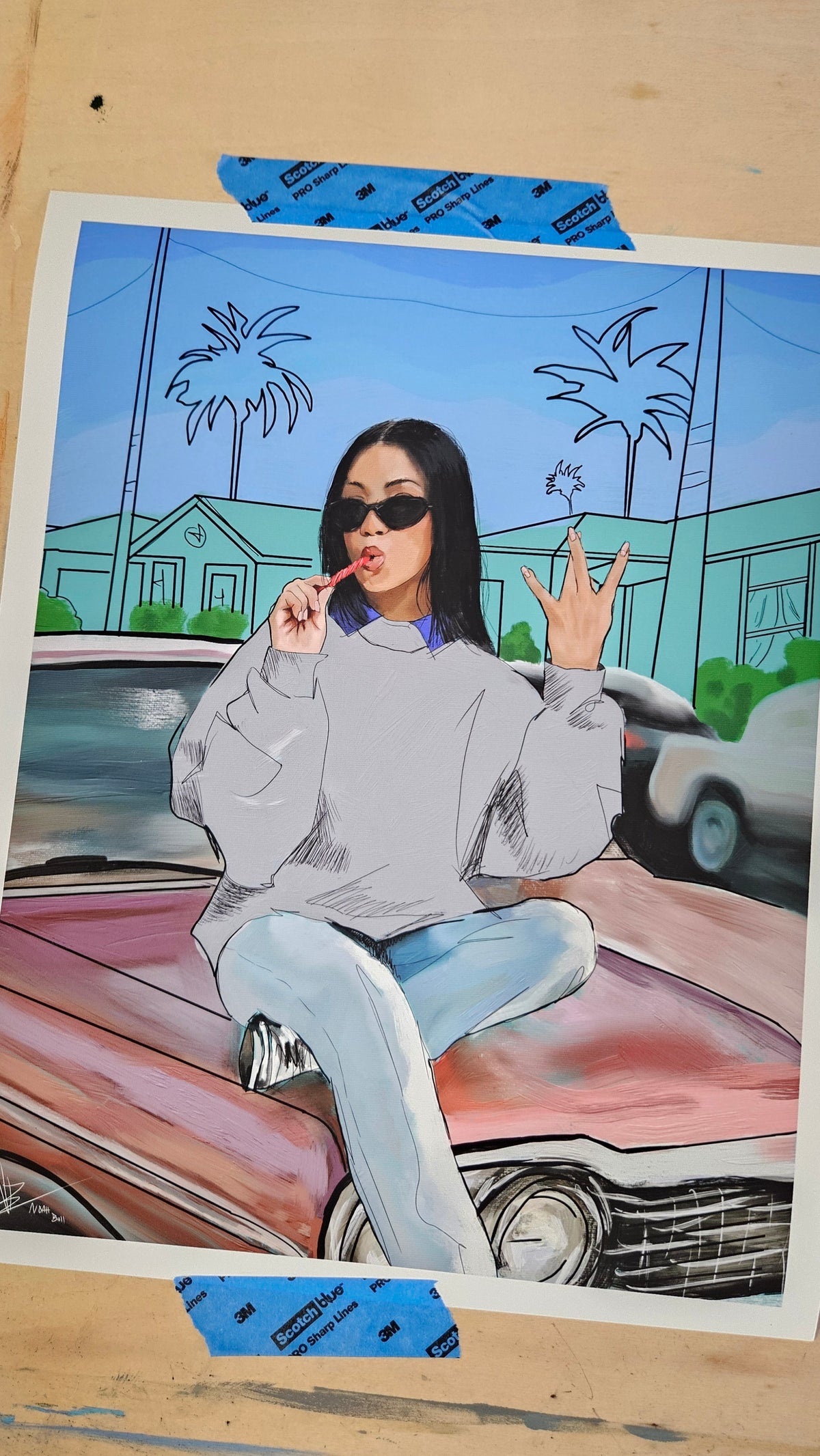 Westside LA _ Signed Art Prints