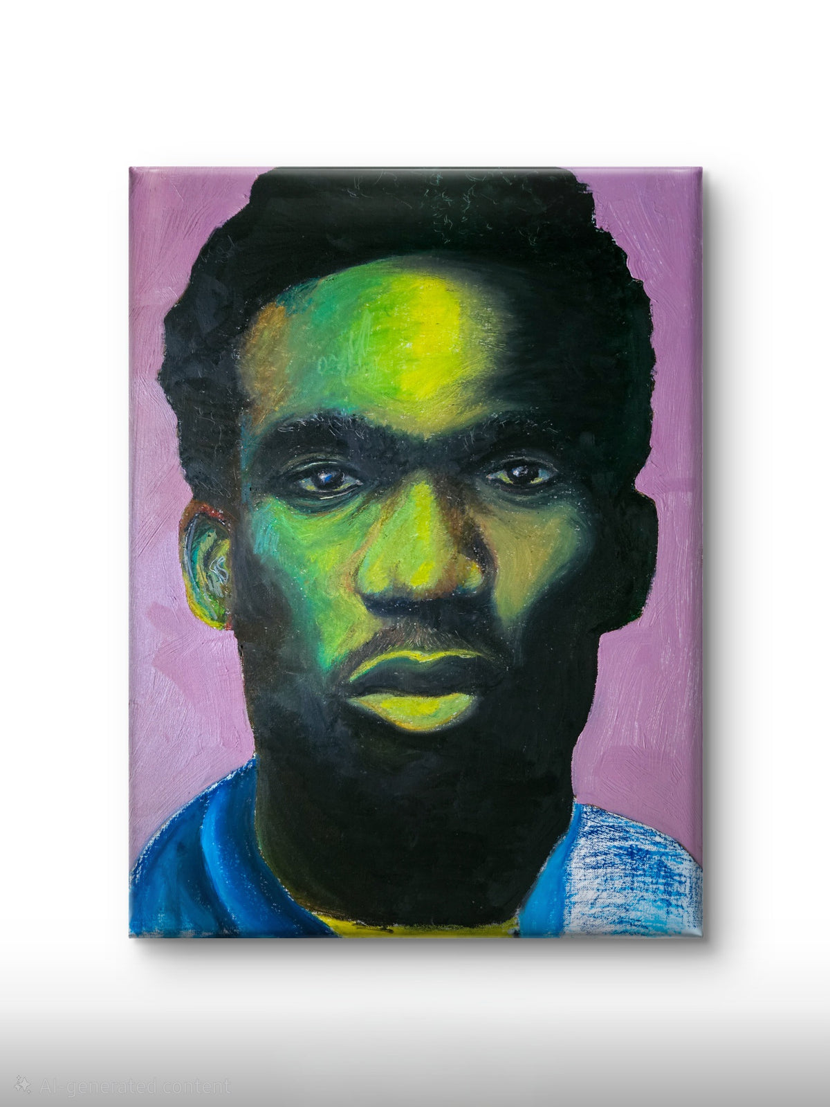 Green Pastel Man