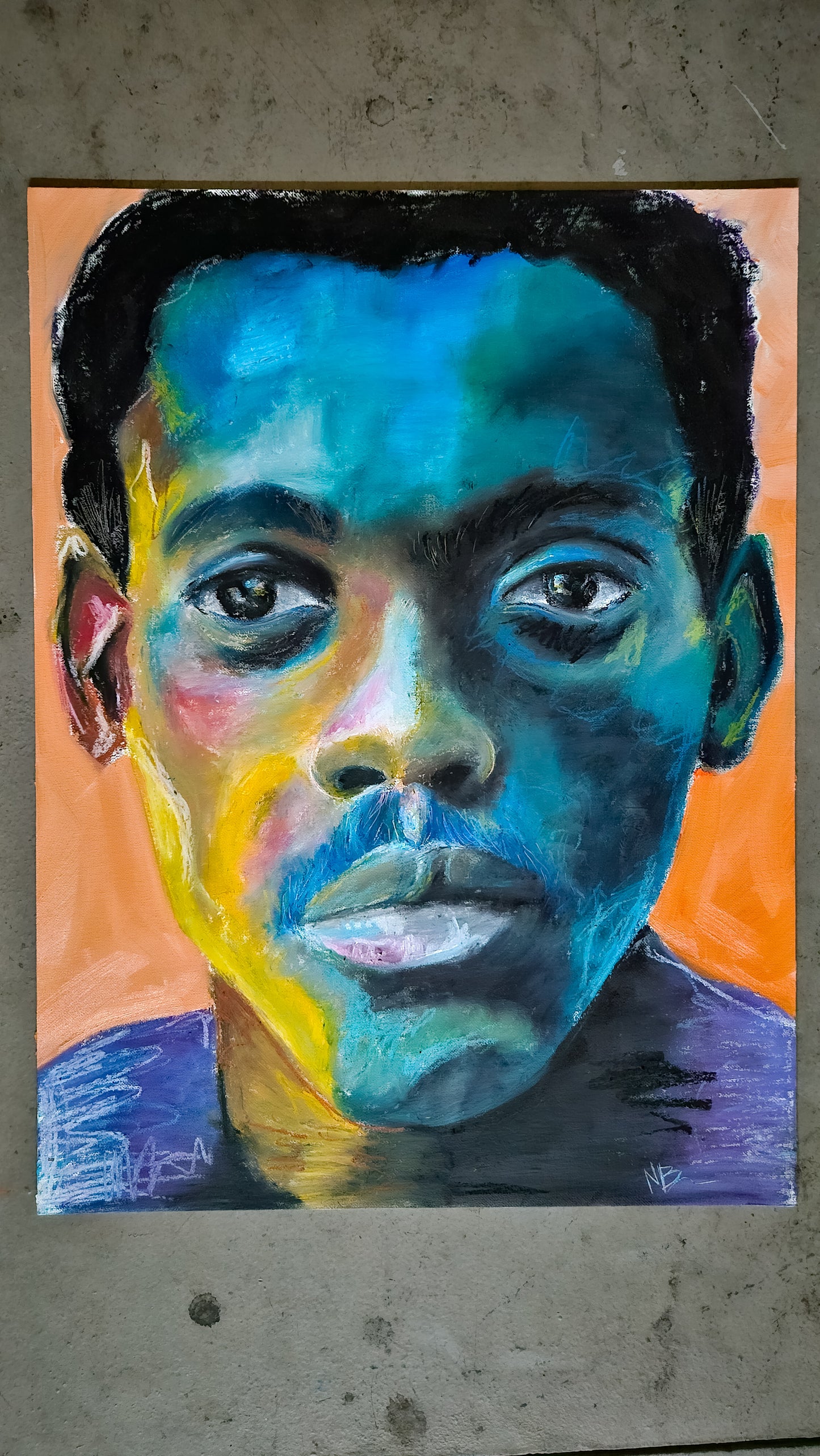 Bleu Pastel Man