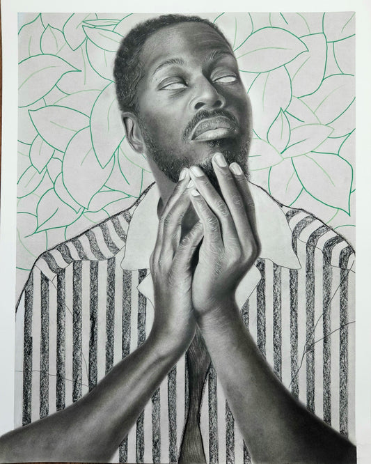 Man in the Garden (Reflections)